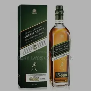 750ml Johnnie Walker Green Label Blended Scotch Whisky.