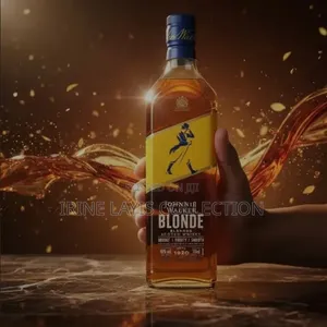 750ml Bottle of Johnnie Walker Blonde Blended Scotch Whisky.