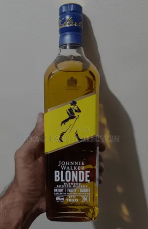 750ml Bottle of Johnnie Walker Blonde Blended Scotch Whisky.