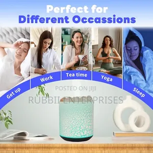 Humidifier 3-in-1 Himalayan Salt Lamp Essential Oil Diffuser