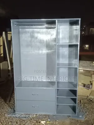 Brilliant Open Wardrobe Gray 4*6ft