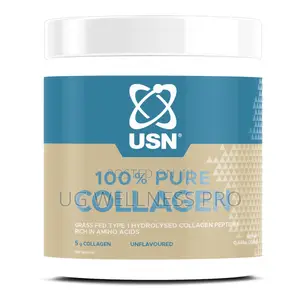 USN 100% Pure Collagen Powder 200g Unflavoured for Skin and Joints