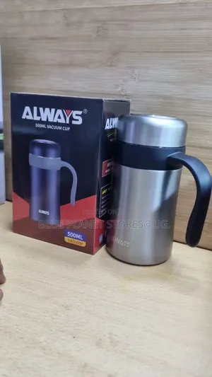 ALWAYS 500mls Vacuum Cup \\ Hot and Cold \\ Food Grade Stainless Steel