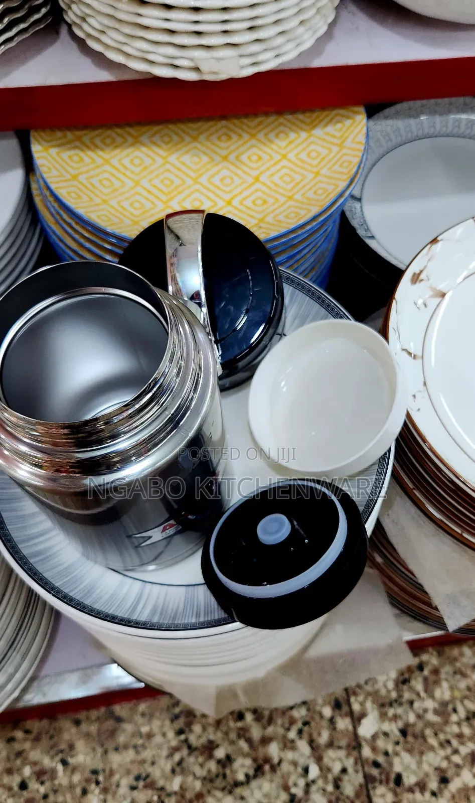 Stainless Steel Vacuum Food Flask.