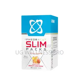 USN Phedra Cut Mango Orange Energizing Weight Loss Drink 20 Slimpack