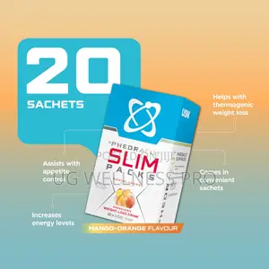 USN Phedra Cut Mango Orange Energizing Weight Loss Drink 20 Slimpack