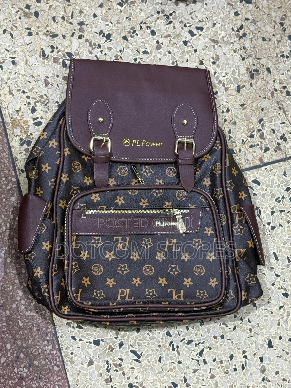 PL Power Fashion Leather Backpack