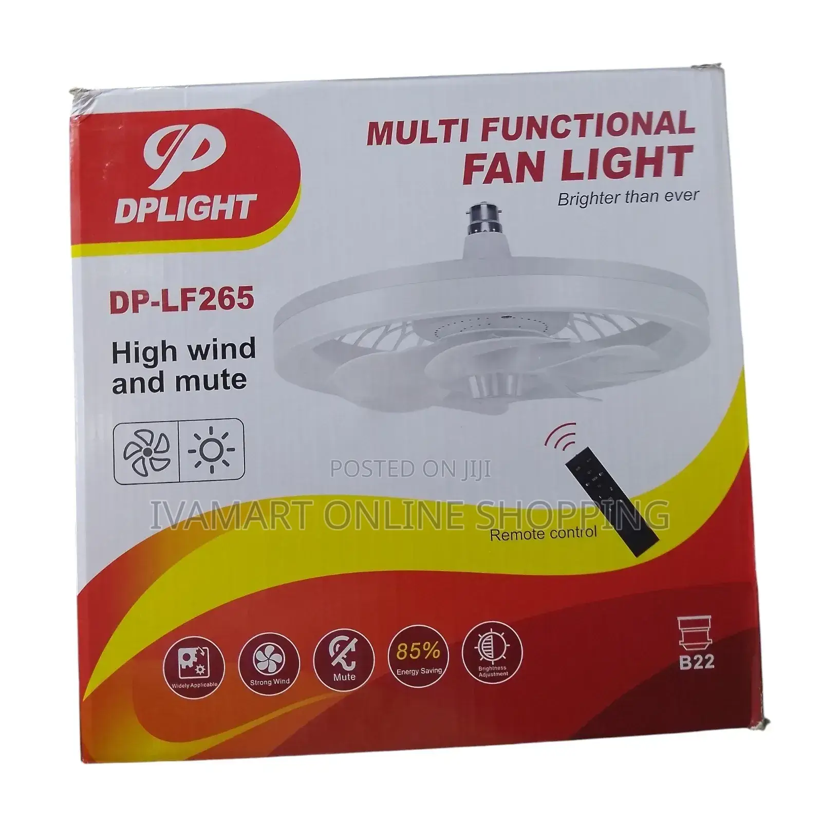 DPLIGHT DP-LF265 Multi-Functional Fan Light - Ceiling Fan LED Light