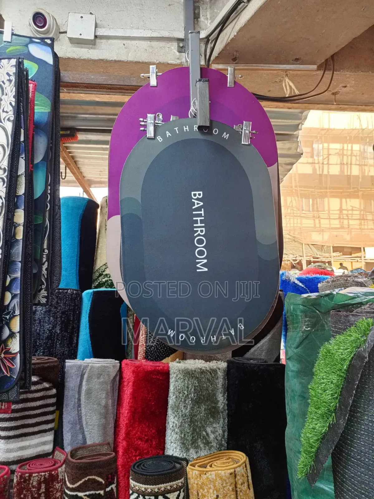 Non-Slip, Absorbent Bathroom Door Mat
