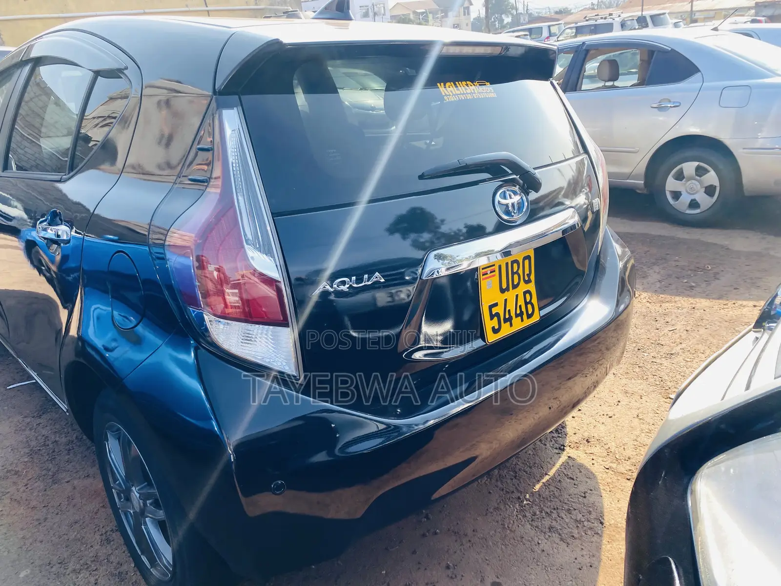 Toyota Aqua 2012 Black