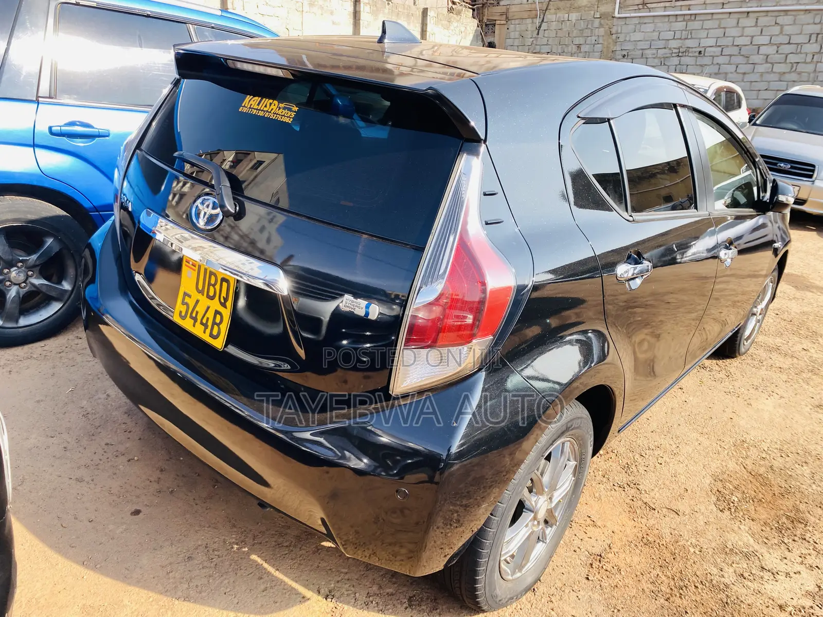 Toyota Aqua 2012 Black