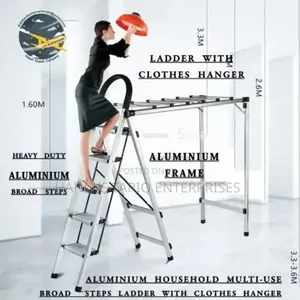 Folding Multi-Purpose Scaffolding Ladder Work Platform.