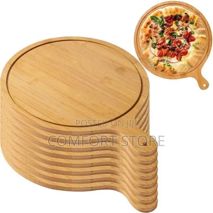 Wooden Pizza Serving Board