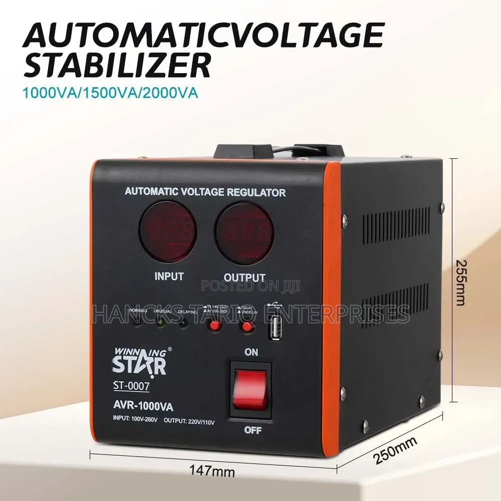 Winning Star Automatic Voltage Regulator (AVR-2000VA).