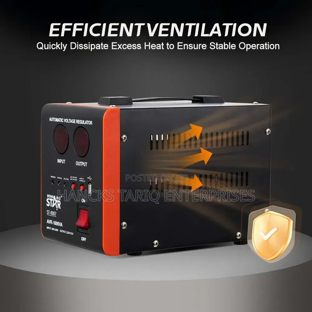 Winning Star Automatic Voltage Regulator (AVR-2000VA).