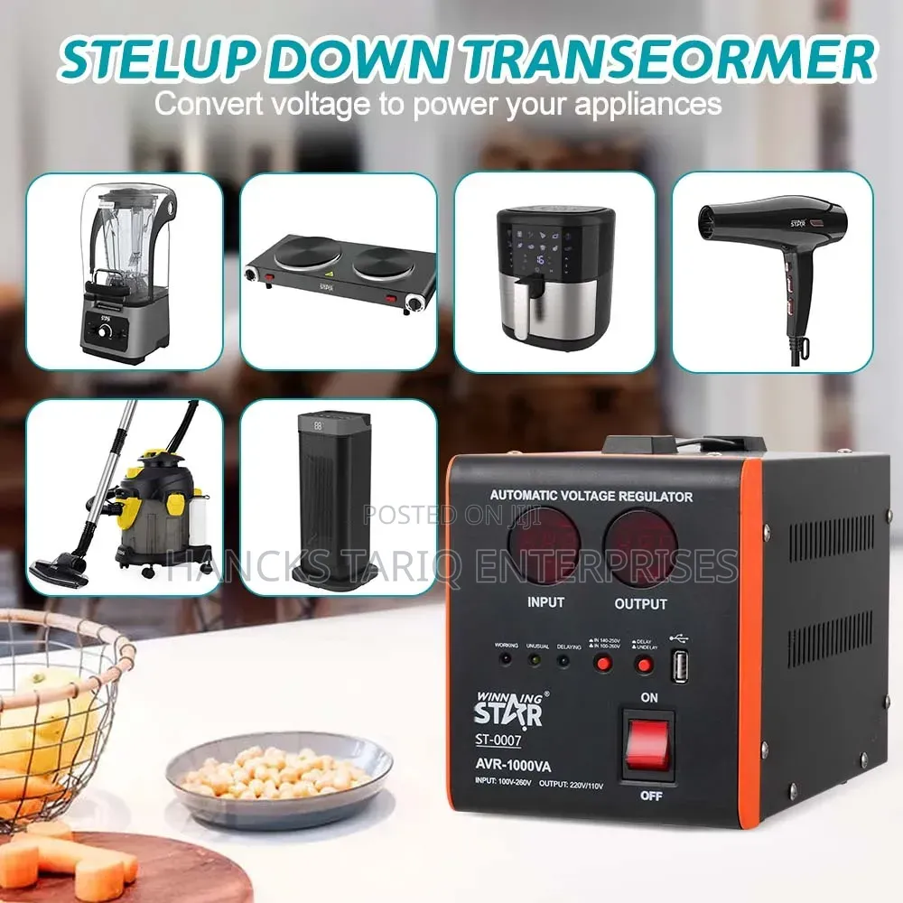 Winning Star Automatic Voltage Regulator (AVR-2000VA).