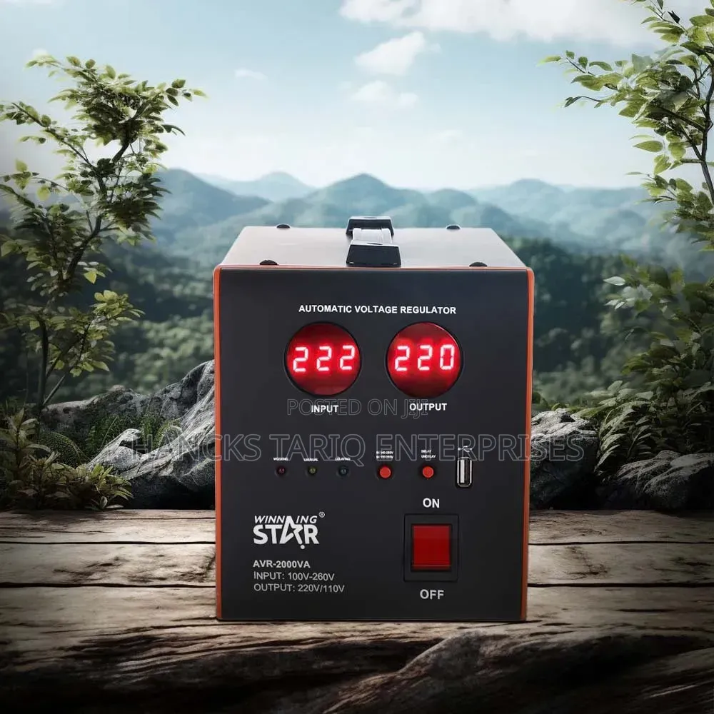 Winning Star Automatic Voltage Regulator (AVR-2000VA).