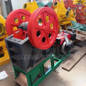Jaw Stone Crusher Complete Set With Diesel Engine