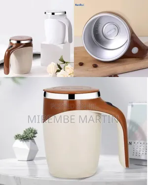 Multifunctional Automatic Magnetic Self-Stirring Cup Travel Mug
