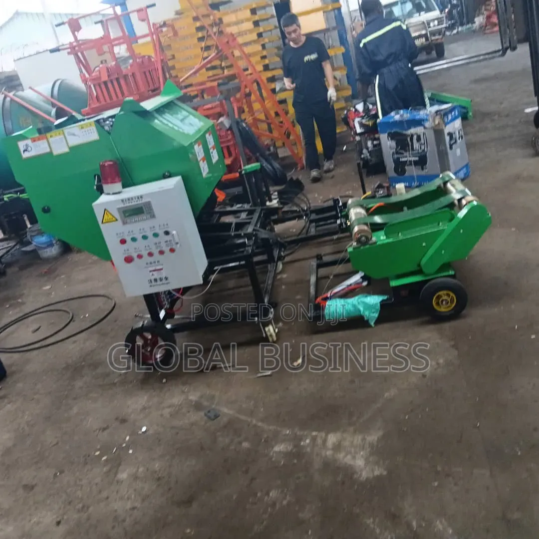 Hay Baler Machine Complete Set With Diesel, Hurry!