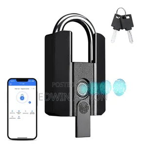Heavy-Duty Fingerprint Security Padlock