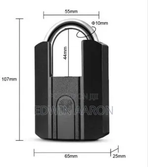 Heavy-Duty Fingerprint Security Padlock