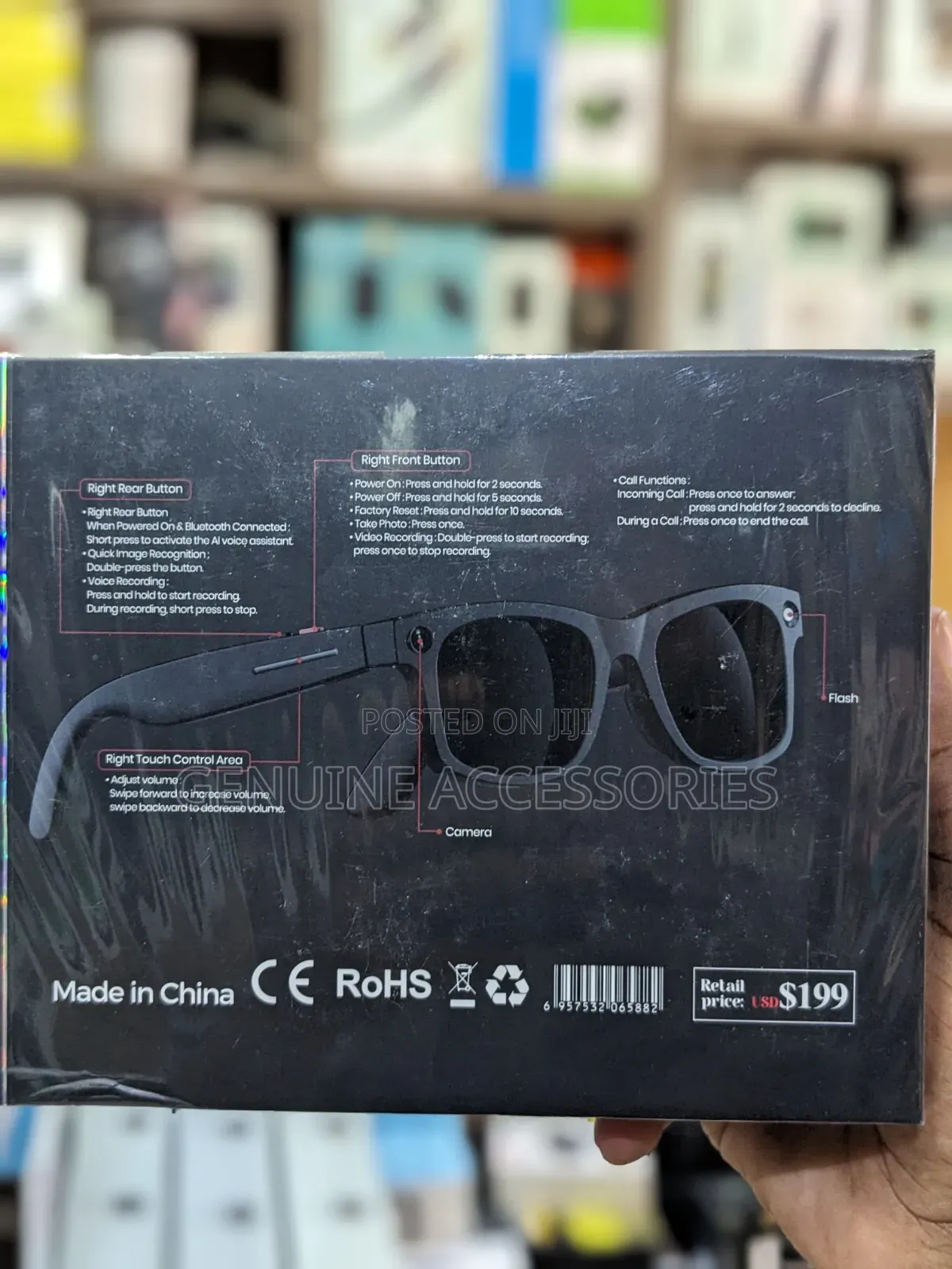 AIMB S2 Max Smart AI Glasses 500W Pixel HD Camera