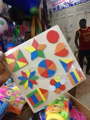 Educational Wooden Shapes Puzzle