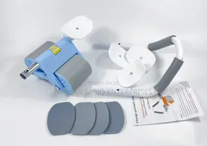 Ab Roller Wheel With Knee Pads and a Support Handle