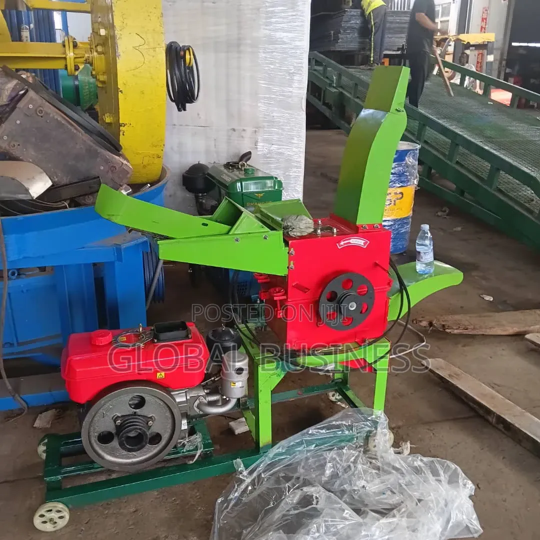 Multi-Purpose Silage Chopper Machine With Diesel Engine, Durable!