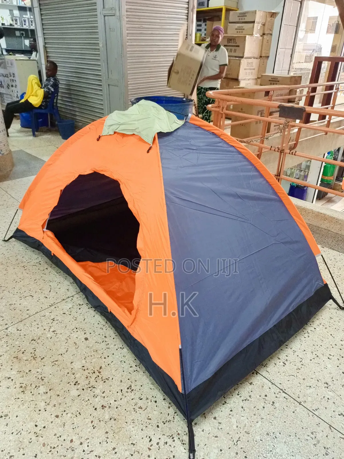 Dome-Style Camping Tent