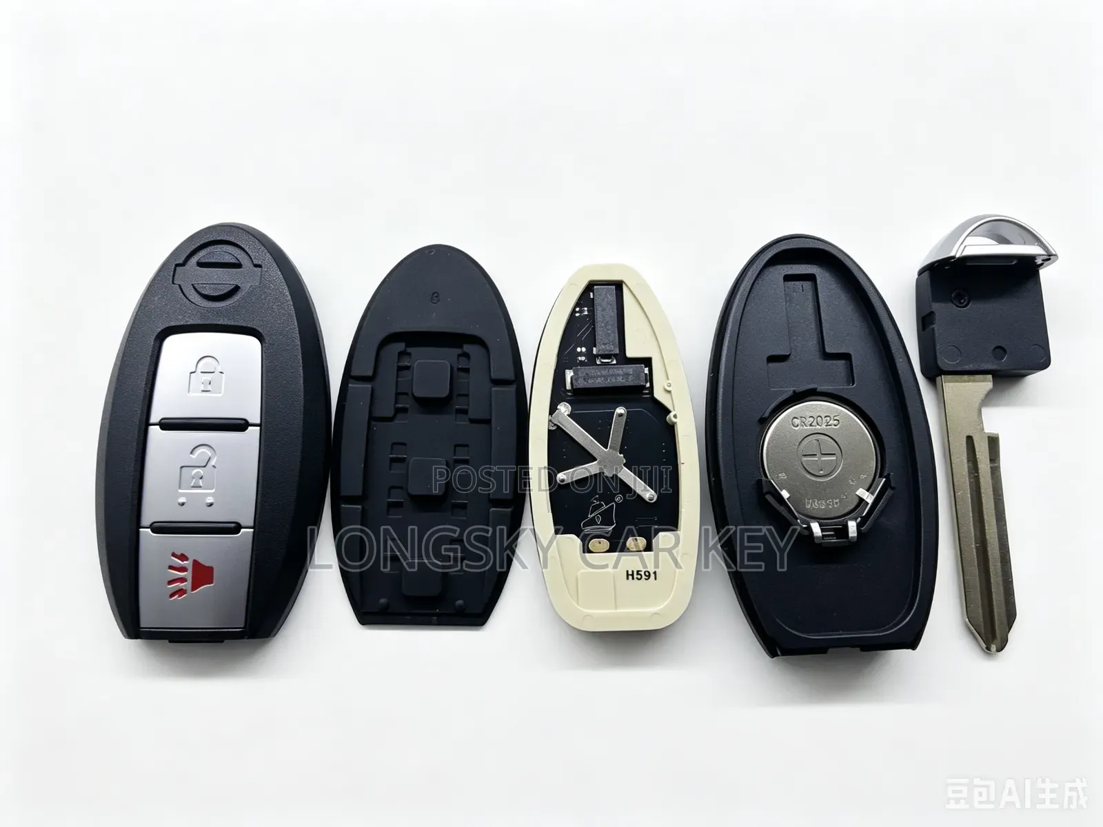 Nissan Complete Smart Car Key With Chip