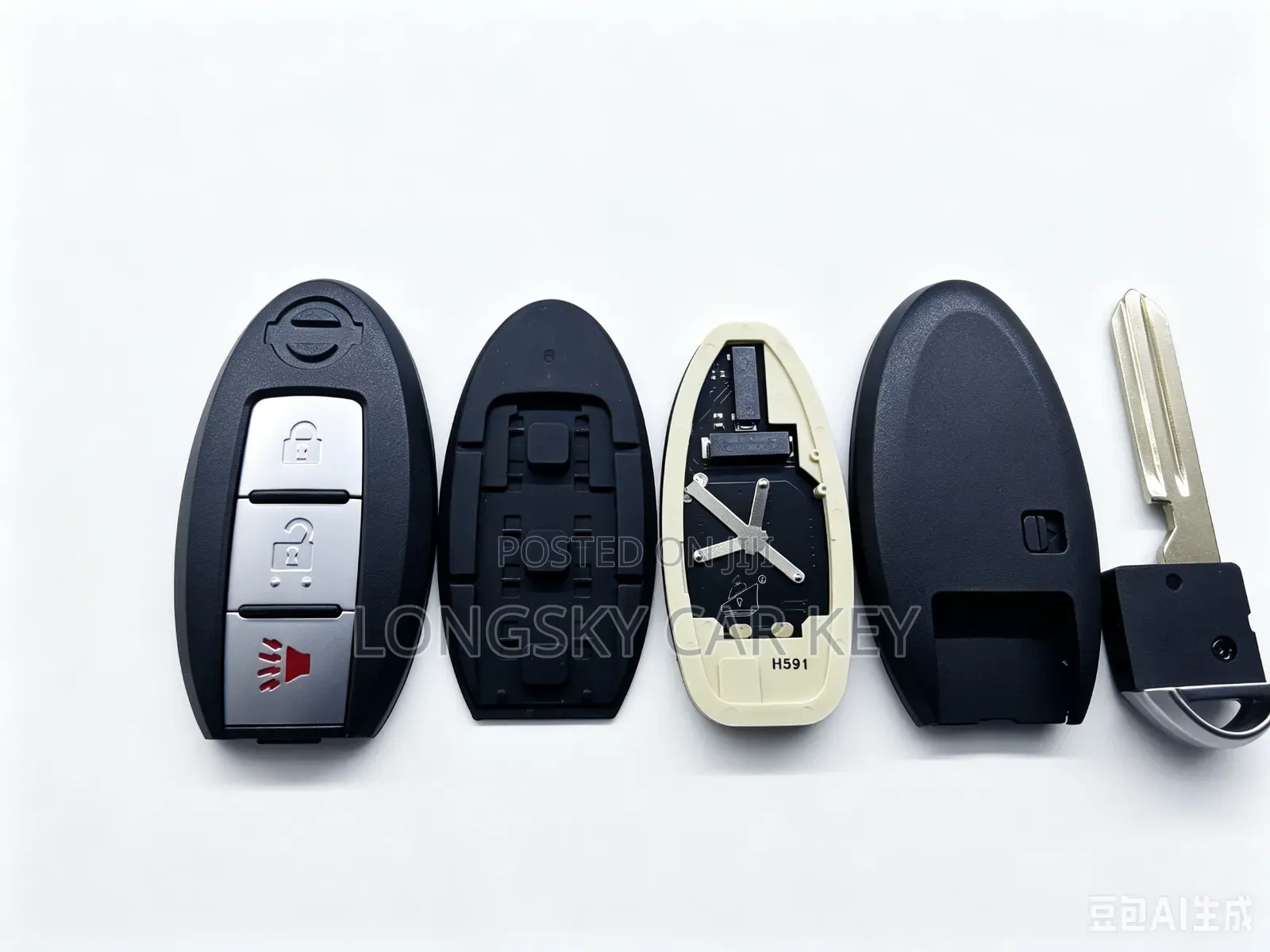 Nissan Complete Smart Car Key With Chip