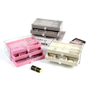 3 Layers Acrylic Jewelry Box