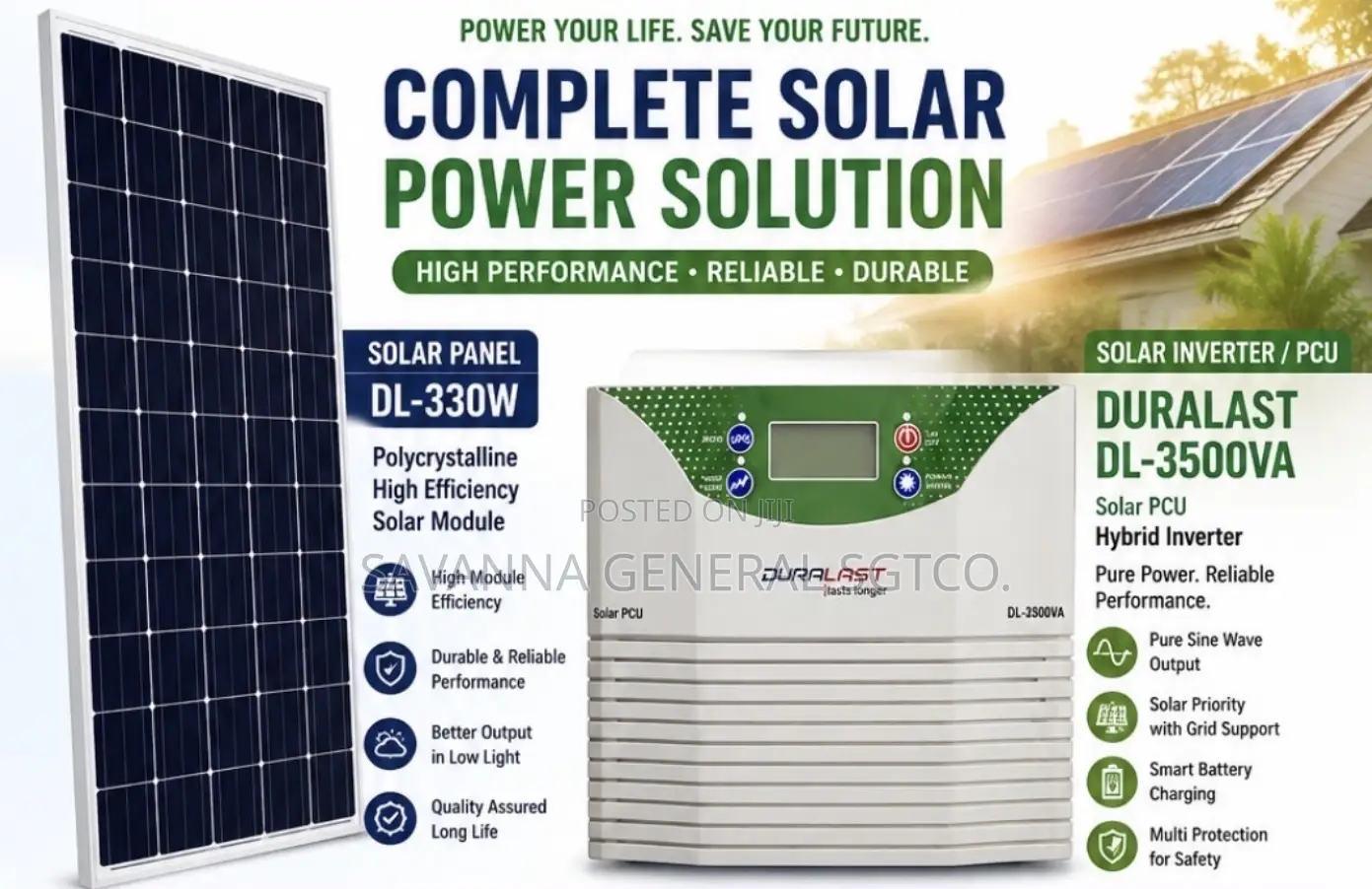 Solar Panel With Invertor