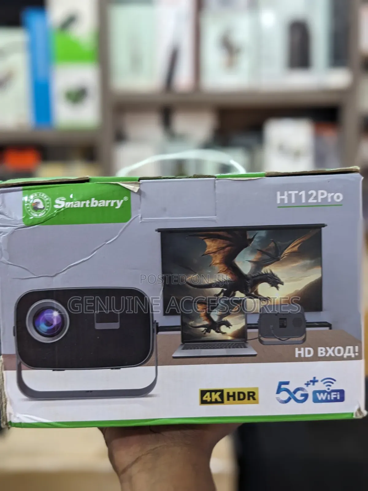 Smartbarry HT12 Pro Smart Projector
