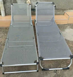 UK Used Songmics Folding Sun Lounger/Garden Chairs/Beach Chairs