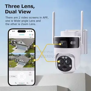 6mp 15x Zoom 4g Solar PTZ Camera Smart Security