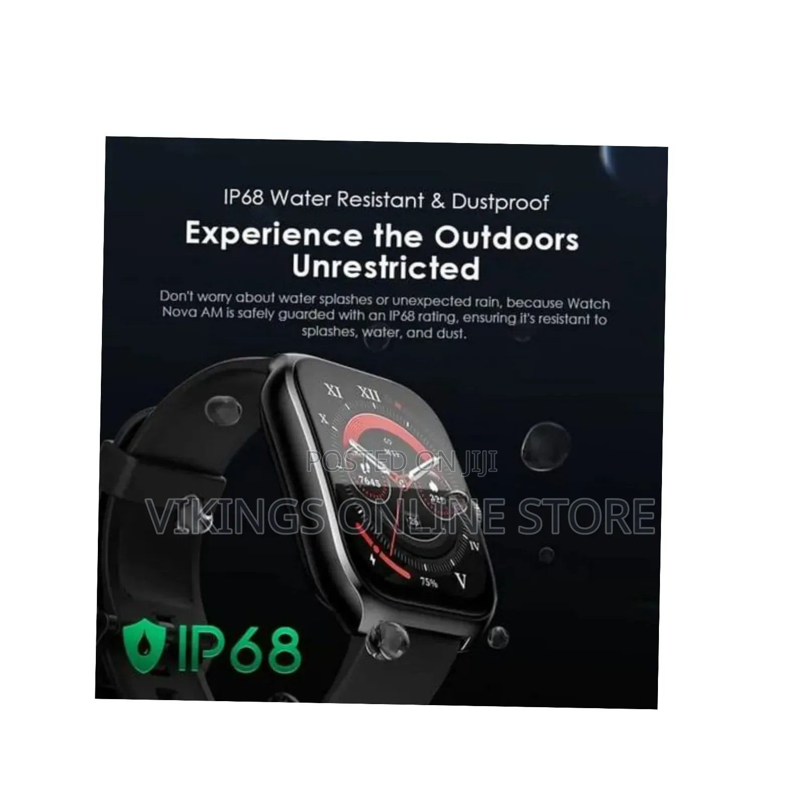 Oraimo Nova AM 2.01" AMOLED Screen Display Curved Cover Smart Watch