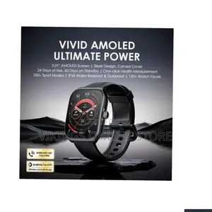 Oraimo Nova AM 2.01" AMOLED Screen Display Curved Cover Smart Watch