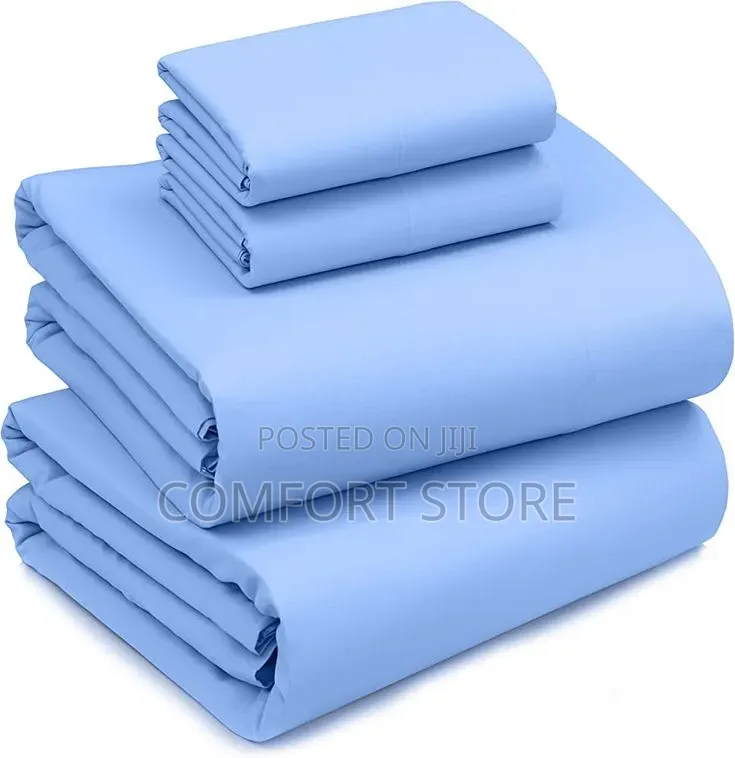 Classic Baby Blue Bed Sheets 6by6