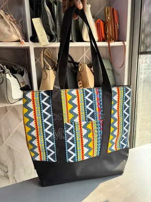 Fabric Tote Bag (Yellow)