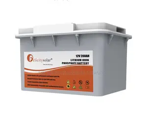 Felicity Solar 12V 2.56kWh 200Ah LiFePO4 Battery
