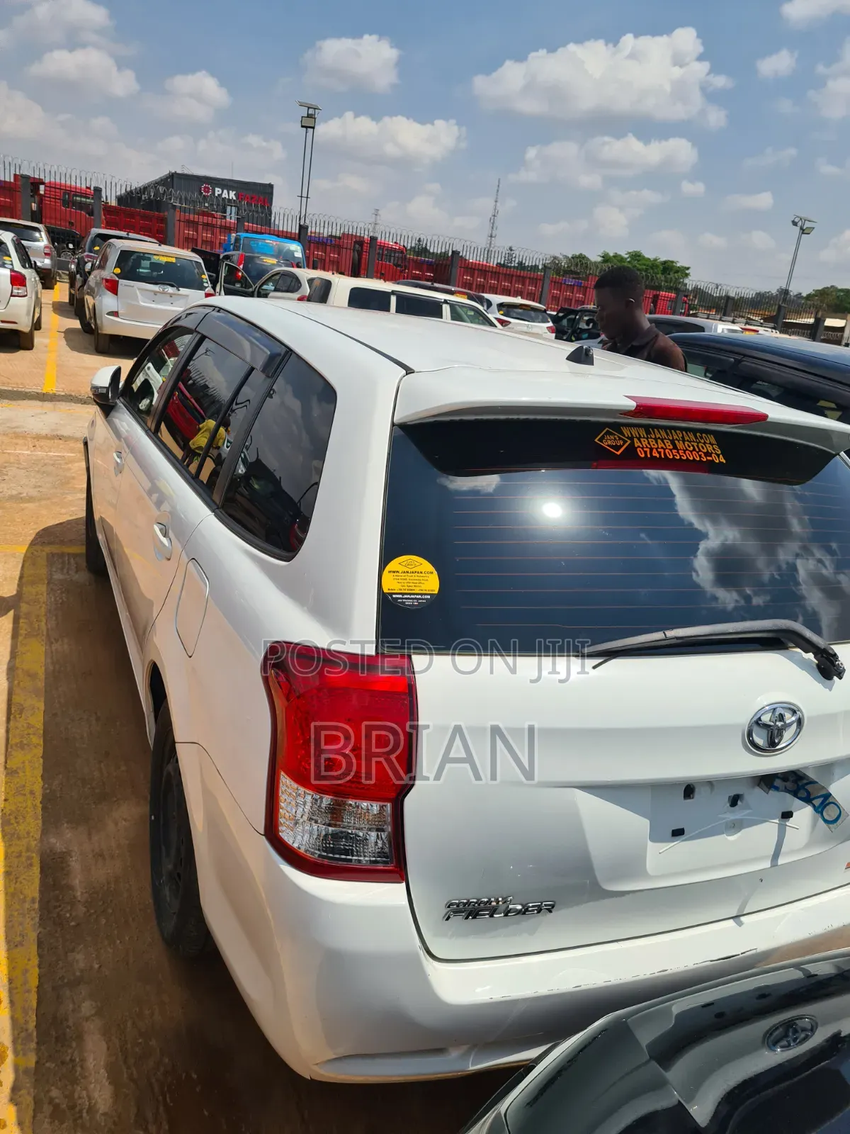Toyota Corolla Fielder 2013 White