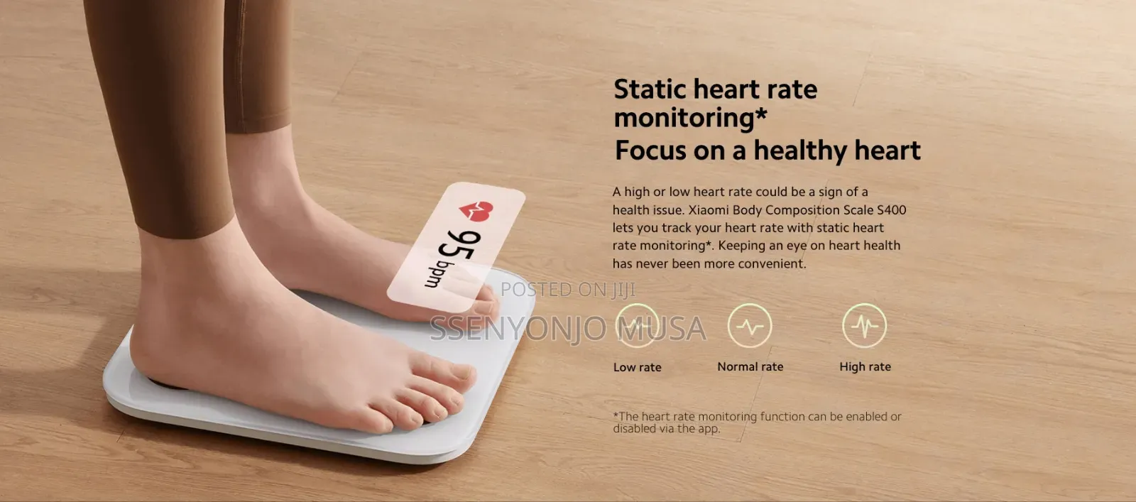 Xiaomi Body Composition Scale S400 Smart BT Digital Weighing Scale