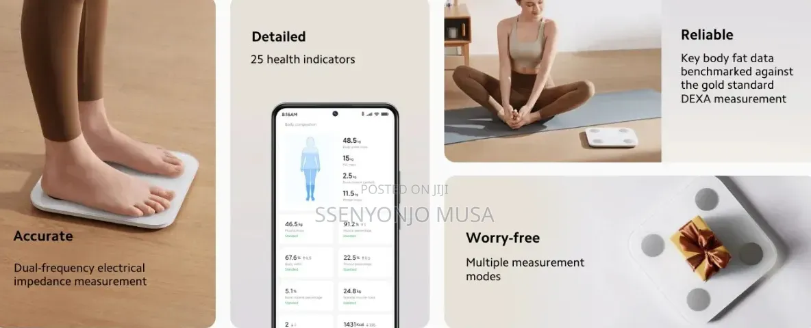 Xiaomi Body Composition Scale S400 Smart BT Digital Weighing Scale