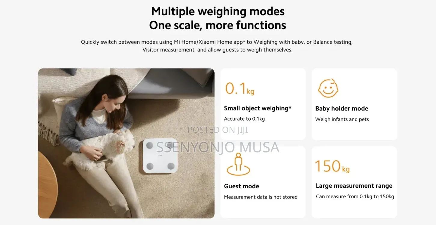 Xiaomi Body Composition Scale S400 Smart BT Digital Weighing Scale