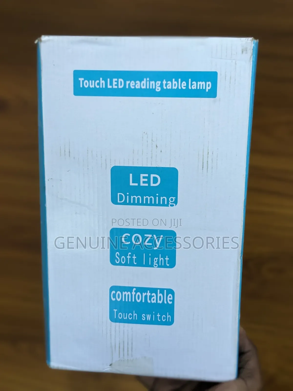 Desk Lamp With Time Display and Cooling Fan