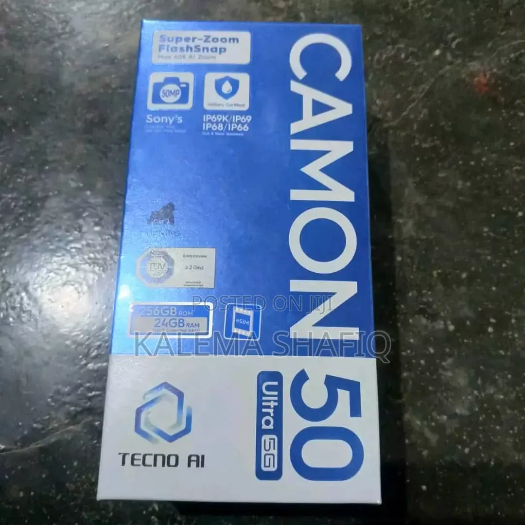 New Tecno Camon 50 Ultra 256 GB Pink