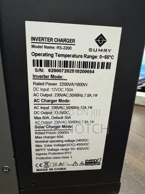 2.2kva/12v Hybrid Inverter